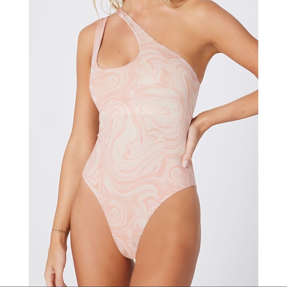 L*SPACE Shimmer Phoebe One Piece Swimsuit - Size 6 - New with tags - Picture 5 of 16